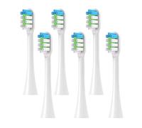 Têtes De Brosse À Dents Électriques De Rechange - Compatibles Avec Panasonic EW-DE92, EW-DL84, EW-DL83, EW-DL82(6 white brush heads.)