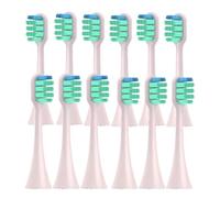 Têtes De Brosse À Dents Électriques De Rechange - Compatibles Avec Panasonic EW-DL83, EW-DL84, EW-PDL54 Et EW-PDP51(12 pink toothbrush heads)