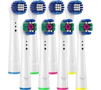 Têtes De Brosse À Dents Électriques Pour Oral B - Precision Clean & 3D Clean Pour Oral B Triumph/Smartseries/Vitality/Pro-Health Power/Professional Care/Advance Power Series Et Plu[TEE530619]