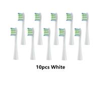 têtes de brosse à dents électriques remplaçables,pour Oclean X/X PRO/Z1/F1/One/Air 2/SE,buses à poils souples DuPont - Type 10pcs White