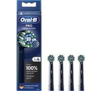 Têtes de brosse à dents - ORAL-B - Pro Cross Action - 4 pièces - Couleur Noir - Pour adultes Noir