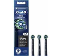 Têtes de brosse à dents Oral-B Pro Cross Action noires - 3 unités
