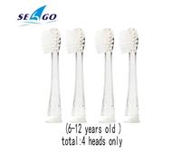 Têtes De Brosse À Dents Pour Enfants Ycsg-831/832 Pour Brosse À Dents Électrique Sonique Ek6/513 Tête De Brosse De Remplacement Pour Enfants Ultral Douce 2 Pièces/4 Pièces.4 Big Heads