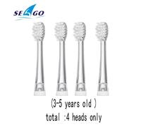 Têtes De Brosse À Dents Pour Enfants Ycsg-831/832 Pour Brosse À Dents Électrique Sonique Ek6/513 Tête De Brosse De Remplacement Pour Enfants Ultral Douce 2 Pièces/4 Pièces.4 Small Heads