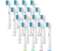 Têtes de brosse à dents pour Oral B brosse à dents électrique Compatible avec Braun les têtes de brosse de rechange Lot de 8 avec emballage