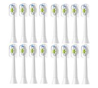 Têtes de brosse à dents rechange, 4/8/12/16 pièces, compatibles avec Philips Sonicare, tête électrique douce 4100 6500 6100 7500 5(16pcs White)