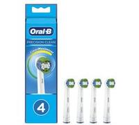 Têtes de brosse à dents Rechange brosse à dents électrique Oral-B Precision Clean Blanc 4 Unités