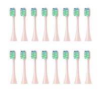 Têtes de brosse à dents rechange compatibles avec les brosses électriques Panasonic Doltz EW-DC01/DC12/PDL54/PDP51/EW1031/DE92/WEW0980/DL40/DL75/DL82(16pcs PINK)