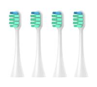 Têtes de brosse à dents rechange compatibles avec les brosses électriques Panasonic Doltz EW-DC01/DC12/PDL54/PDP51/EW1031/DE92/WEW0980/DL40/DL75/DL82(4pcs WHITE)