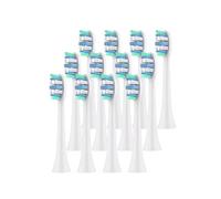 Têtes de brosse à dents rechange compatibles avec les brosses électriques Philips Sonicare 1100, 2100, 4100, 4300, 5100, 5300, 6100, 6500, etc(12pcs)