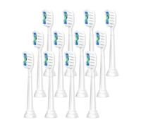 Têtes de brosse à dents rechange compatibles avec les brosses électriques Philips Sonicare Diamond (séries HX6920 et 4100)(White-12 Pcs)