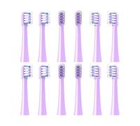 Têtes de brosse à dents rechange compatibles avec les têtes recharge Colgate Hum(Purple)