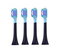 Têtes de brosse à dents rechange compatibles avec T301/T302/T501/MES605/MES607/MES608, 4/16 pièces(4 BLACK)