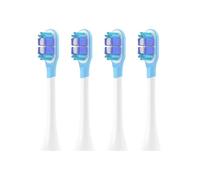 Têtes de brosse à dents rechange compatibles avec T301/T302/T501/MES605/MES607/MES608, 4/16 pièces(4 WHITE)