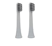 Têtes De Brosse À Dents Rechange Compatibles Avec Xiaomi Mijia T100 Mi Smart Electric 2 Couleurs(Gray 2pcs)
