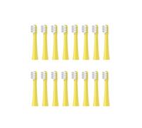 Têtes de brosse à dents rechange compatibles for 360/B150/250R/E2/350,4 pièces/16 pièces(Yellow 16PCS)