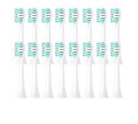 Têtes De Brosse À Poils Souples, Compatible Avec PHILIPS | Têtes de rechange pour brosse à dents électrique sonique à aspiration(16PCS)