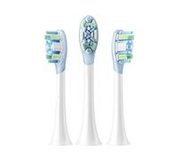 Têtes de brosse compatibles avec la brosse à dents électrique Xiaomi Mijia (lot de 3 ou 6) for Sonic Vibration Pro, 4 modes de brossage, étanche IPX8(3PCS Clean version)