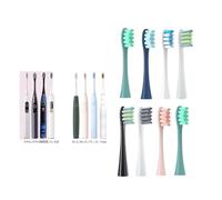 Têtes De Brosse, Compatibles Avec Oclean, Flow/X/X PRO/ Z1/ F1/ One/Air 2 /SE Brosse À Dents Sonique Souple Aspirateur DuPont Bristle 7 Pièces Têtes De Rechange(7 Colors)