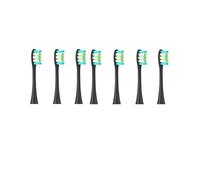 Têtes De Brosse, Compatibles Avec Oclean, Flow/X/X PRO/ Z1/ F1/ One/Air 2 /SE Brosse À Dents Sonique Souple Aspirateur DuPont Bristle 7 Pièces Têtes De Rechange(7pcs Black)