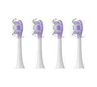 Têtes De Brosse De Rechange 4 Pièces, Compatibles For Xiaomi, Brosse À Dents Électrique À Oscillation Pro, Tête De Brosse À Dents MES610 MES609 À Poils Souples(PURPLE)