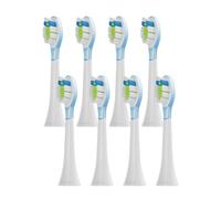 Têtes de brosse de rechange, 8 pièces, compatibles avec Philips aspirateur de brosse à dents électrique HX6064 HX6930 HX6730 4100 6500 6100 5300 C3(PS green)