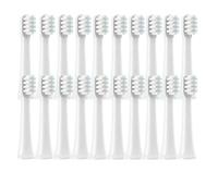 Têtes de brosse de rechange à poils souples compatibles avec Xiaomi Mijia T100 (lot de 20/50/100)(20White)