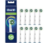 Têtes de brosse de rechange Braun pour brosse Braun Oral-B Cross Action - Pack de 10 - Blanc - Adulte