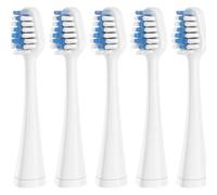 Têtes de brosse de rechange compatibles avec les brosses à dents électriques Waterpik Complete Care 5.0/9.0, 5/10 pièces, embouts à poils souples for une hygiène optimale.(5pcs white)