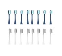 Têtes De Brosse De Rechange, Compatibles Avec Les Buses De Nettoyage En Profondeur Oclean X/X PRO/Air 2/SE/Z1/F1/OneDuPont Sonic Soft(8darkblue 8grey)
