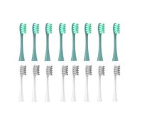 Têtes De Brosse De Rechange, Compatibles Avec Les Buses De Nettoyage En Profondeur Oclean X/X PRO/Air 2/SE/Z1/F1/OneDuPont Sonic Soft(8green 8grey)