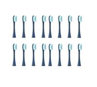 Têtes De Brosse De Rechange, Compatibles Avec Les Buses De Nettoyage En Profondeur Oclean X/X PRO/Air 2/SE/Z1/F1/OneDuPont Sonic Soft(16pcs dark blue)