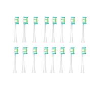Têtes De Brosse De Rechange, Compatibles Avec Les Buses De Nettoyage En Profondeur Oclean X/X PRO/Air 2/SE/Z1/F1/OneDuPont Sonic Soft(16pcs blue green)