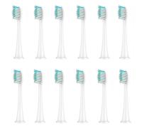 Têtes De Brosse De Rechange Compatibles Avec Les Têtes De Brosse À Dents Électrique Philips Sonicare Diamondclean Série Hx3/Hx6/Hx9 Hx6064.12Pcs White.