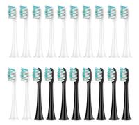 Têtes De Brosse De Rechange Compatibles Avec Les Têtes De Brosse À Dents Électrique Philips Sonicare Diamondclean Série Hx3/Hx6/Hx9 Hx6064.12 White 8 Black.