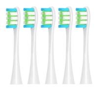 Têtes De Brosse De Rechange Compatibles Avec Les Têtes De Brosse À Dents Oclean Pour Oclean X Pro Digital,X Lite,X10,X Ultra,Air2,F1,5 Pièces.5 White