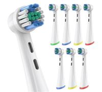 Têtes De Brosse De Rechange, Compatibles Avec Oral-b La Brosse À Dents Électrique IO. Compatible Avec IO Les Recharges De Têtes De Brosse À Dents 2/3/4/5/6/7/8(White-4 Pcs)