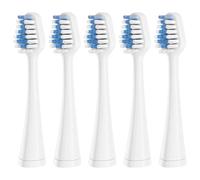 Têtes de brosse de rechange compatibles avec Waterpik, brosses à dents électriques Complete Care 5.0/9.0, embouts à poils souples for une hygiène optimale (lot de 5 ou 10).(5pcs white)