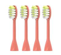 Têtes De Brosse De Rechange For Brosse À Dents Électrique. Compatibles Avec Philips One Series HY1100 HY1200(4 orange brush heads)