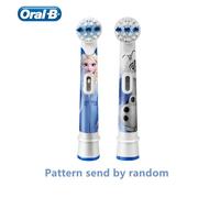 Têtes De Brosse De Rechange Oral B Originales Dessin Animé Pour Oral B Enfants Brosse À Dents Électrique Enfants Poils Doux Buses Remplaçables.Frozen-White-2
