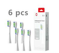 Têtes de brosse de rechange originales, 4/6 pièces, pour brosse à dents électrique sonique Oclean Flow/X PRO Elite/X Pro/F1/Z1/One/Air2 6 pcs blue (P2S5)