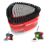 Têtes de brosse de rechange pour balai à franges compatibles avec Vileda Turbo EasyWring 1-Tank, brosse à franges complète remplacée, idéale pour la cuisine, la salle de bain, la piscine, la terrasse