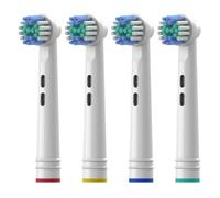 Têtes De Brosse De Rechange Pour Brosse À Dents Buccales-B Fit Advance Power/Pro Health/3D Excel/Vitality Precision Clean Bristlesd100 D25.17P-4Pcs.