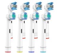 Têtes de brosse de rechange pour brosse à dents électrique Oral B Professional Clean & 3D Clean pour Oral B Triumph/SmartSeries/Vitality/Pro-Health Power/Professional Care/Advance Power Series et plus