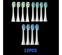 Têtes De Brosse De Rechange Pour Brosse À Dents Phil Sonicare,Série Hx3 Hx6 Hx9 Hx3210 3211 6150 6500 6510 6530 9342 6730.3Colours