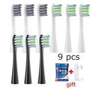Têtes De Brosse De Rechange Pour Oclean Flow,Buses De Brosse À Dents Électrique Sonique,Poils Dupont Souples,X Pro Elite,X Pro,F1,Z1,One,Air2.3B 3H 3Hui