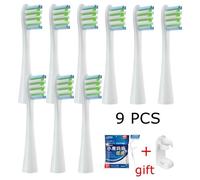 Têtes De Brosse De Rechange Pour Oclean Flow,Buses De Brosse À Dents Électrique Sonique,Poils Dupont Souples,X Pro Elite,X Pro,F1,Z1,One,Air2.9 Boc