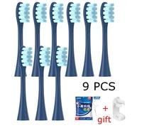 Têtes de brosse de rechange pour Oclean Flow,buses de brosse à dents électrique sonique,poils DuPont souples,X Pro Elite,X PRO,F1,Z1,One,Air2 - Type 9 LANOC