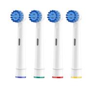 Têtes De Brosse De Rechange Pour Oral B,Soin Des Gencives Sensibles,D12,D100,D36,Brosse À Dents Électrique Triumph,Projectif 3000,4 Pièces.White