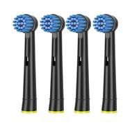 Têtes De Brosse De Rechange Pour Oral B,Soin Des Gencives Sensibles,D12,D100,D36,Brosse À Dents Électrique Triumph,Projectif 3000,4 Pièces.Black